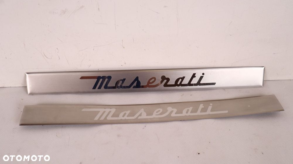 MASERATI GHIBLI 14- OSŁONY NAKŁADKI PROGU - 5