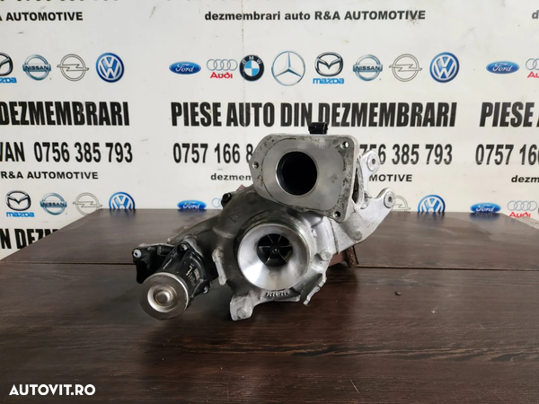 Turbo Turbina Mare Bmw 2.0 D B47 Bi-Turbo Cod 8587539 G20 G30 G11 G12 G14 G15 G01 G02 G05 G06 G07 X3 X4 X5 X6 X7 F20 F21 F22 G30 G31 F10 F11 Euro 6