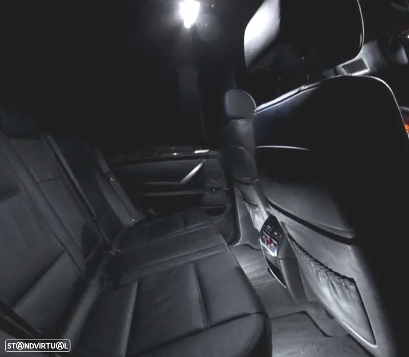 KIT COMPLETO DE 21 LÂMPADAS LED INTERIOR PARA BMW X4 F26 XDRIVE20I XDRIVE28I XDRIVE35I M40I 2014 + - 12