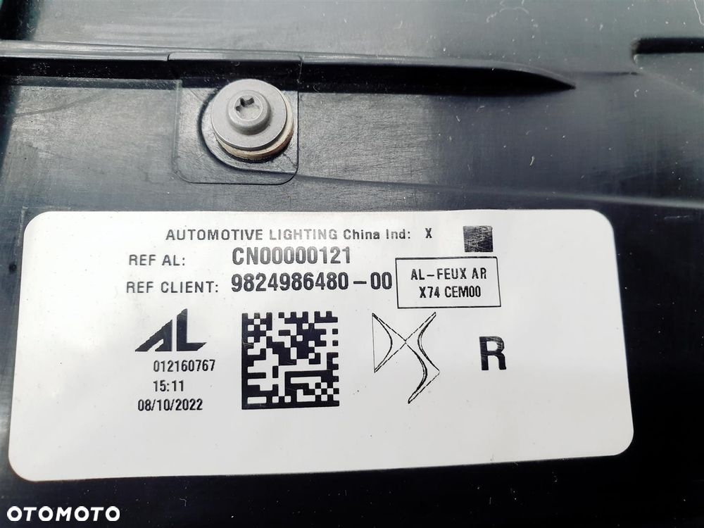 DS7 CROSSBACK 17-22r PRAWA TYLNA LAMPA LED ORY EU !!! - 7