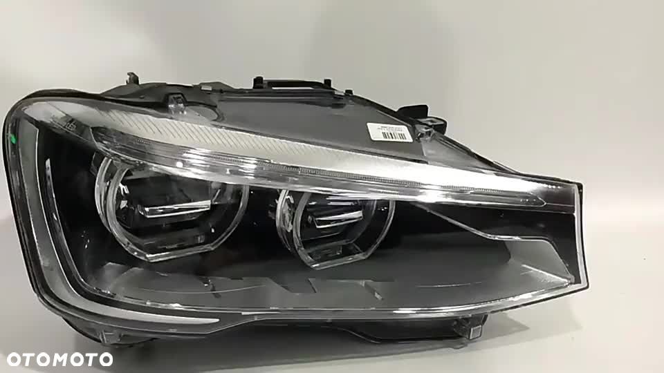 Lampa Prawa Full Led Adaptive BMW X3 f25 X4 f26 Lift Europa bdb.stan - 1