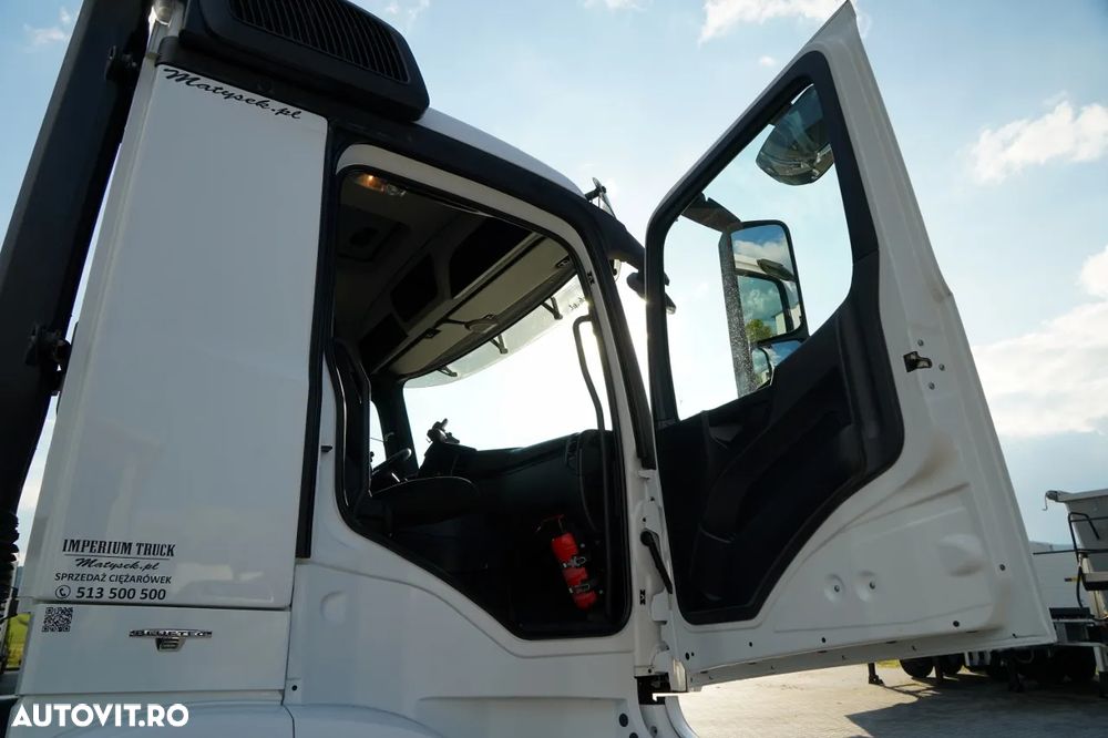 Mercedes-Benz AROCS 3248 / 8X4 / TRIDEM / ȘASIU 8M / DIRECȚIE ȘI PUNȚĂ RIDICABILĂ / RETARDER - 34