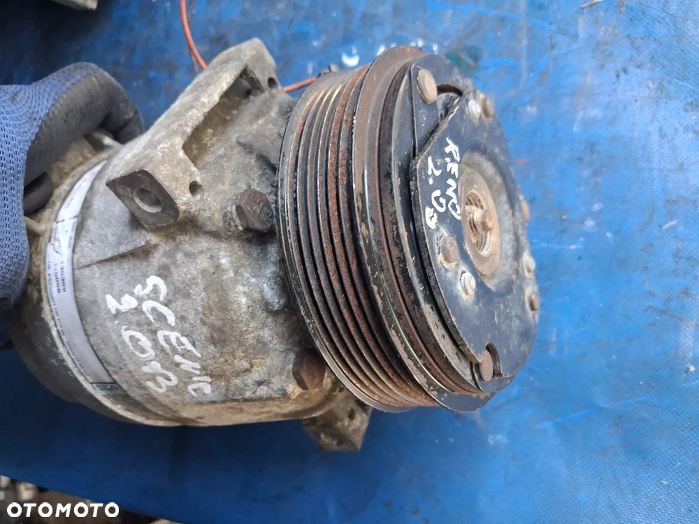 Sprężarka pompa kompresor klimatyzacji Renault Delphi 8200021822 LAGUNA II 01-07r. 1.8 16V 1.9 DCI 2.0 16V 2.0 16V TURBO 2.0 DCI 2.2 DCI  VEL SATIS 02-09r. 2.0 16V TURBO 2.0 DCI 2.2 DCI  ESPACE IV 02-12r. 1.9 DCI 2.0 16V 2.0 16V TURBO 2.0 DCI 2.2 DCI - 11