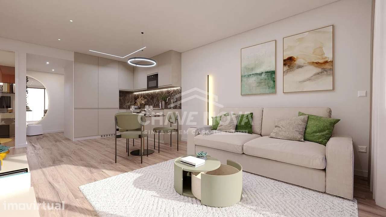 T1 Novo c/Lugar de Garagem em Oliveira do Douro - Grande imagem: 2/13