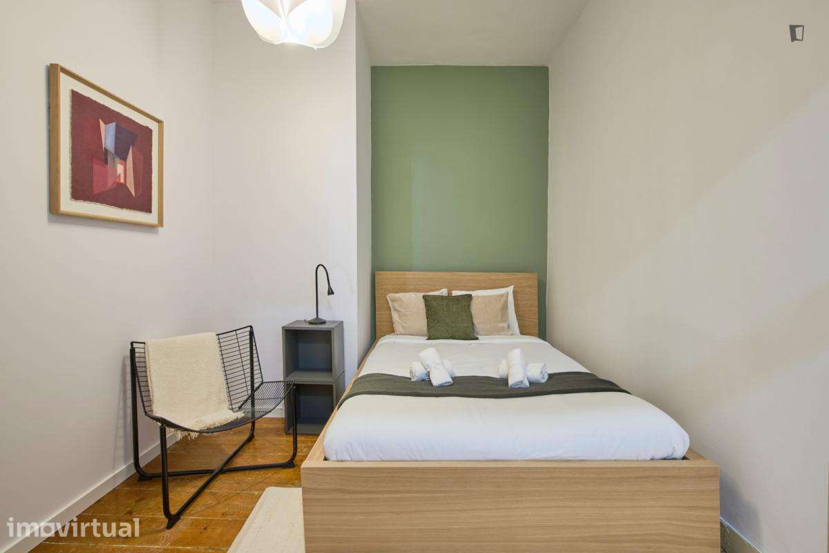 Quarto - localizado em São Bento Lisbon - Grande imagem: 5/31