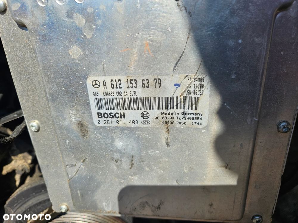 Mercedes E W211 ML Jeep Cherokee WJ  W163 A612   2.7 CDI  A612 silnik - 4