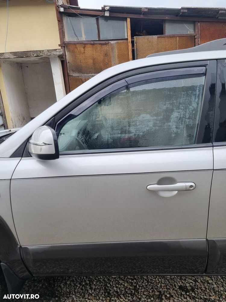 Usa Stanga Fata Hyundai Tucson 2006 - 2010 SUV 4 Usi ARGINTIU (1477) - 1