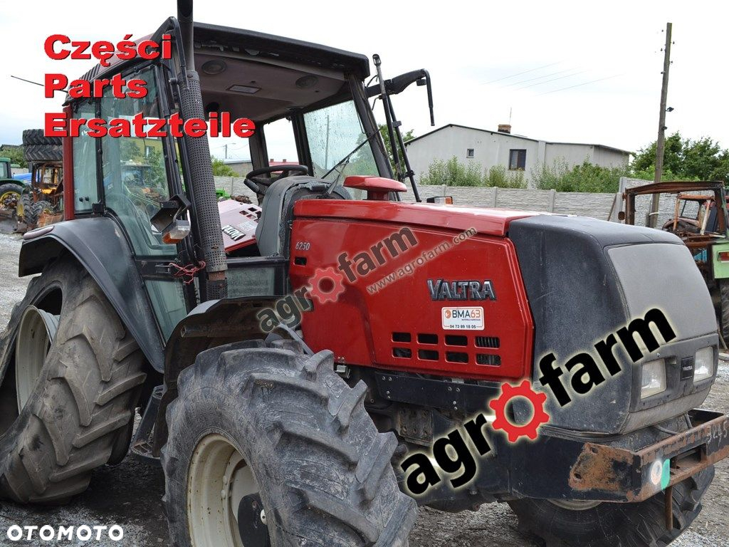 Valtra 6250 części, skrzynia biegów, zwolnica, oś - 3