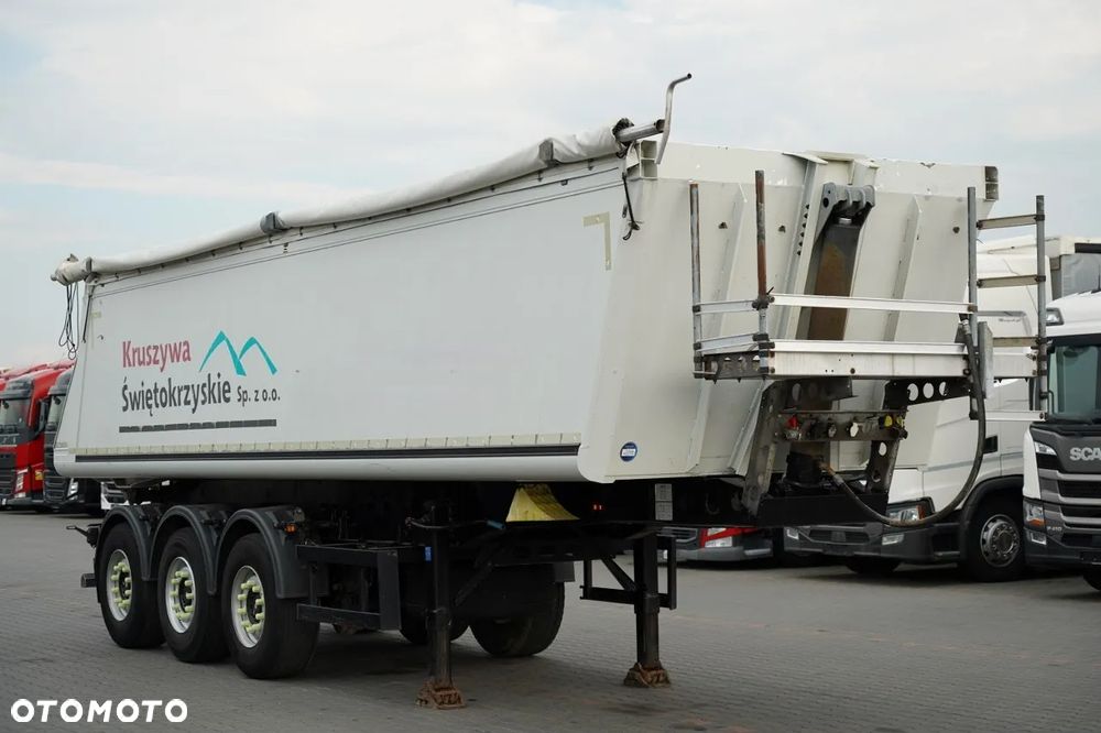 Schmitz Cargobull / WYWROTKA / ALUMINIOWA / OŚ PODNOSZONA / OSIE SAF / PO KONTRAKCIE SERWISOWYM - 1