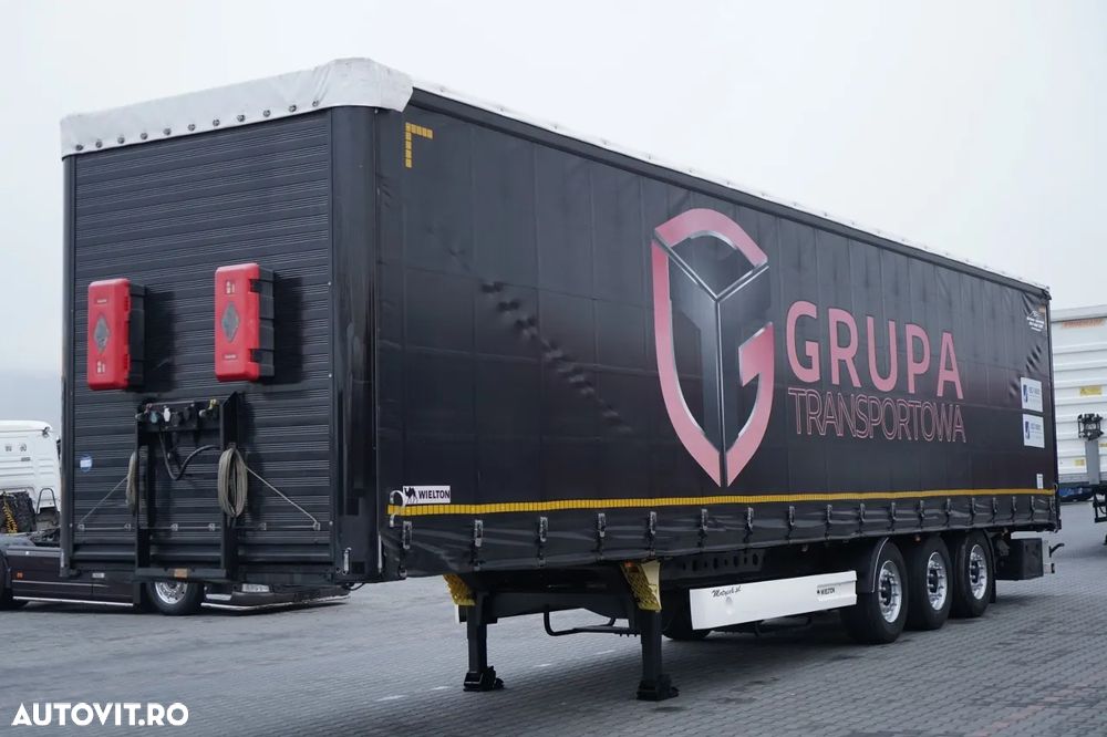 Wielton CORTINĂ / VARIOS / 2x AXE RIDICATIVE / - 1