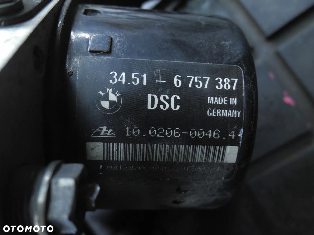 STEROWNIK POMPA ABS BMW E46 6756292 + WTYCZKA INSTALACJA - 3