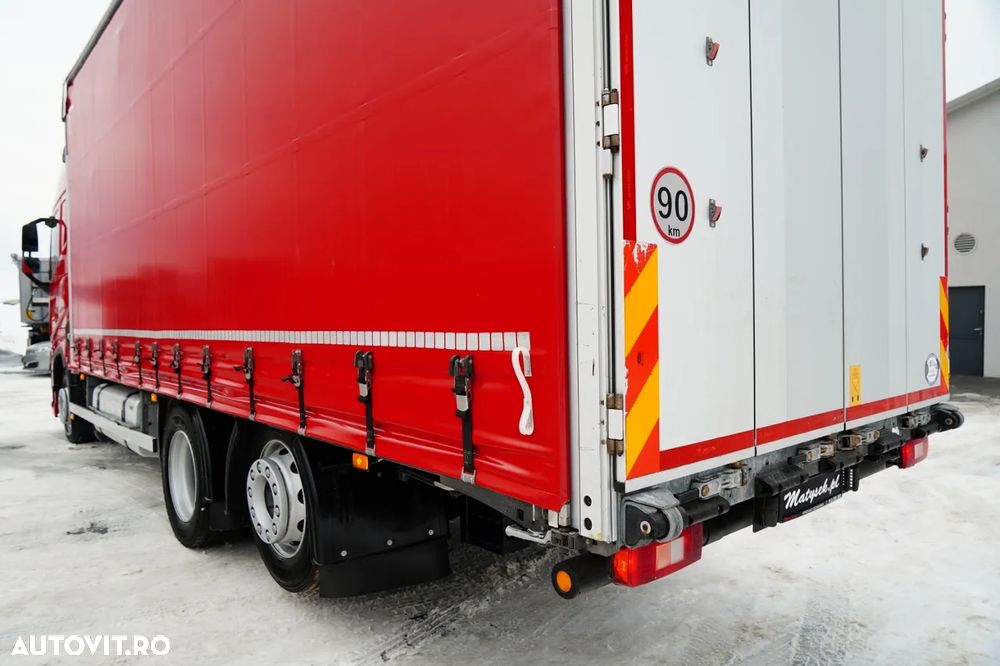 Volvo FH 460 / 7.45 M CORTINĂ / SOLO / I-SAVE / I-PARK COOL / PUNTE RIDICABILĂ ȘI DIRECȚIE / - 11