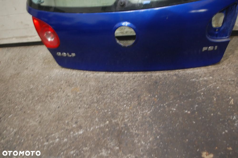KLAPA BAGAŻNIKA TYŁ TYLNA VW GOLF V LC5J LD5Q - 7
