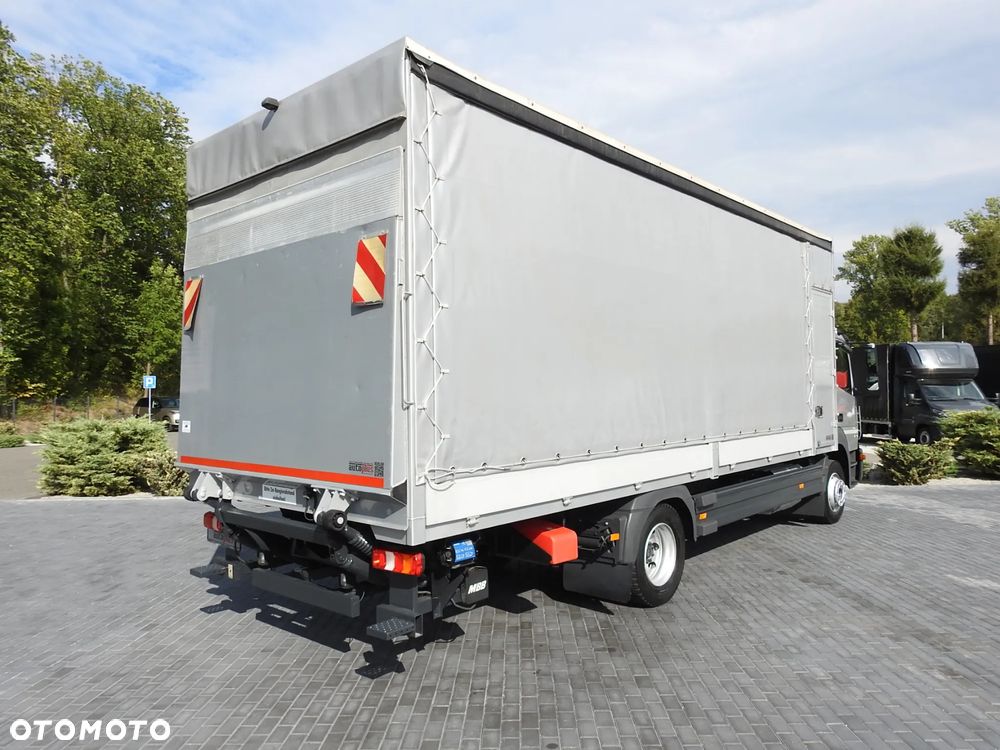 Mercedes-Benz ATEGO 1221 PLANDEKA WINDA 16 PALET WEBASTO KLIMATYZACJA PNEUMATYKA BLIŹNIACZE KOŁA 230KM [ 859917 ] - 4
