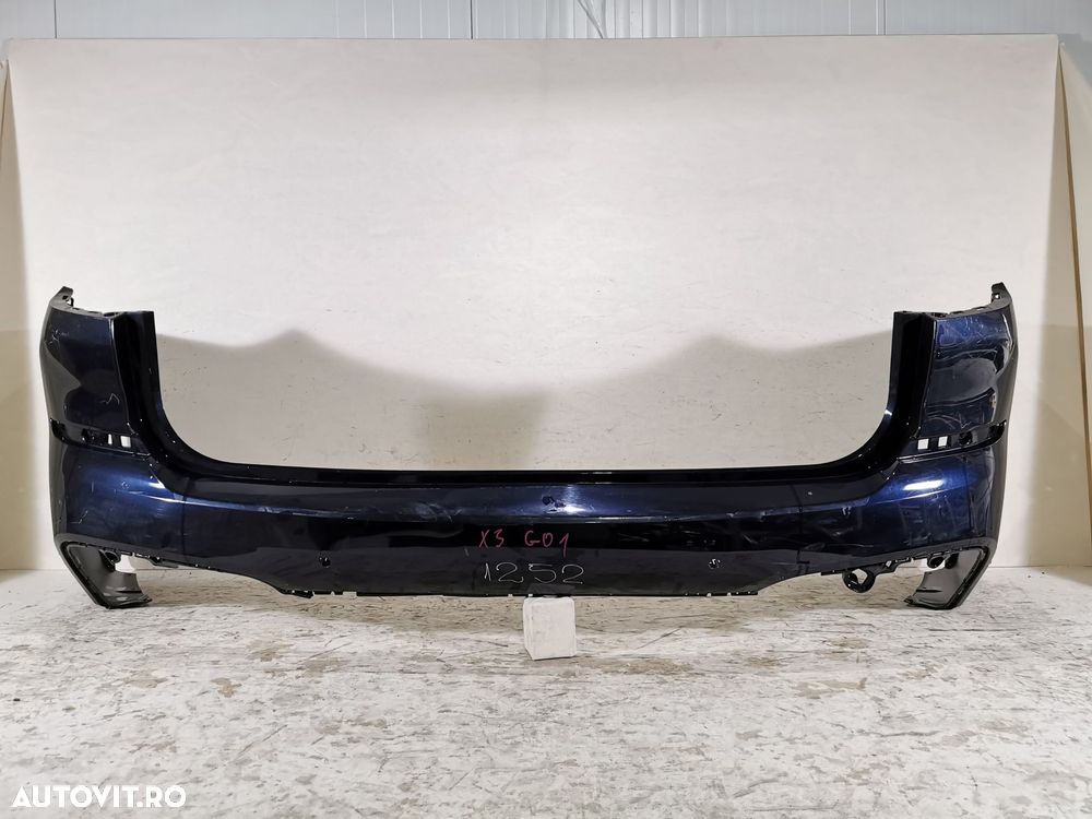 Bara spate BMW X3 G01, M-Sport, 2018, 2019, 2020, 2021, 2022, cod origine OE 51128089729 - 1