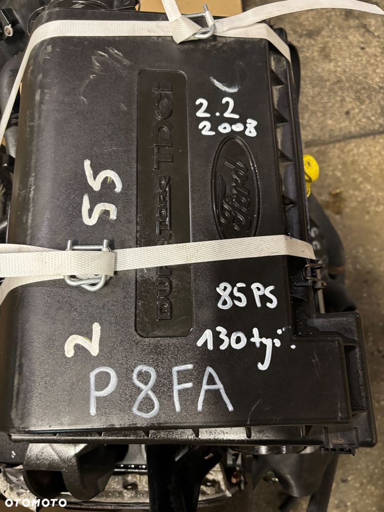 FORD TRANSIT SILNIK MOTOR 2.2 TDCI 2008 P8FA CAŁKOWICIE KOMPLETNY film video - 7