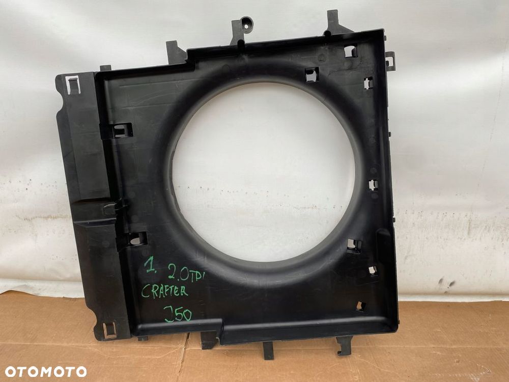 VW CRAFTER LIFT 2.0TDI 11-OBUDOWA OSŁONA WENTYLATORA HVW 9065050655 - 1