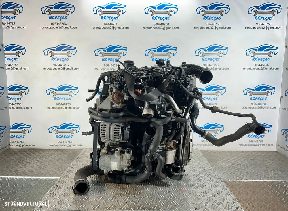.Motor Completo CBB VW Volkswagen Audi Skoda VAG 2.0 TDI 170cv Injeção Bosch - 2
