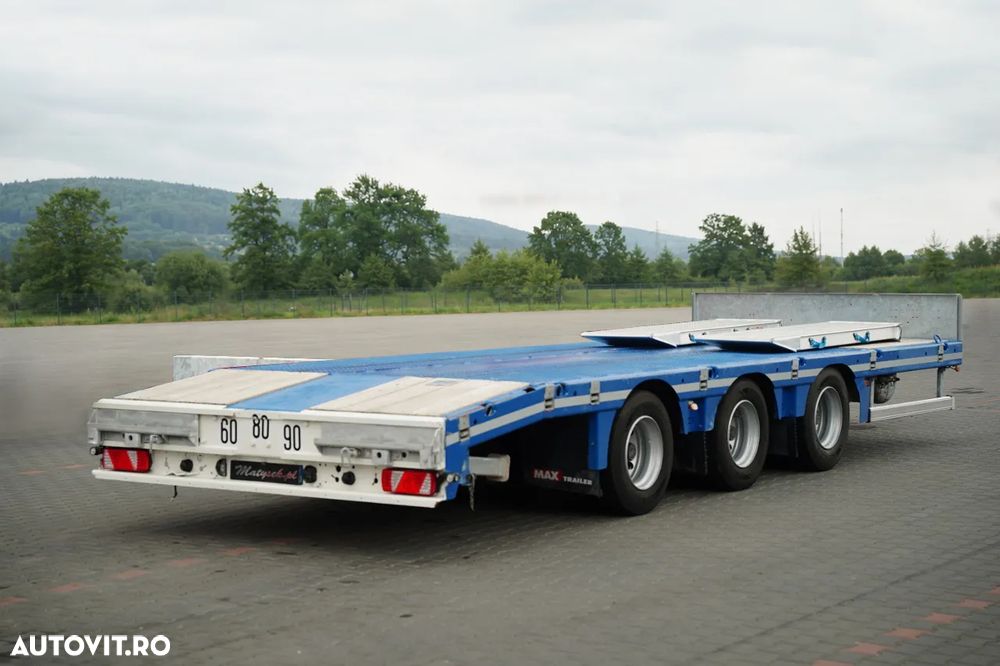 Faymonville MAXTRAILER REMORCA 7,5 M / LĂȚIRE / MTA: 26 TONE / PUNȚĂ DE DIRECȚIE / - - 5
