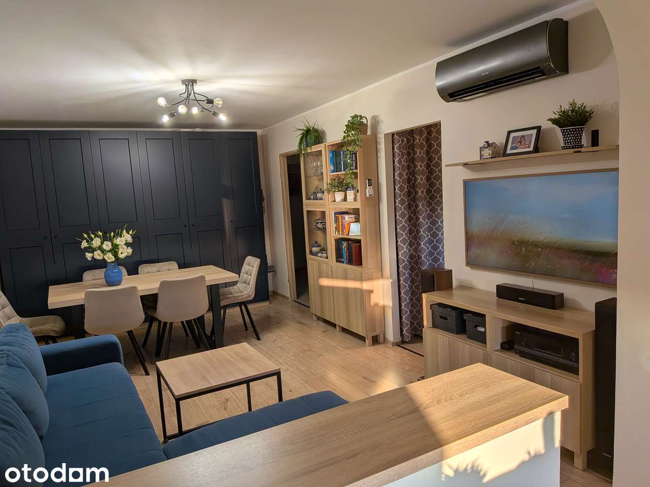 Przestronne 4-pokojowe mieszkanie z wyposażeniem, 81 m², Michałkowice