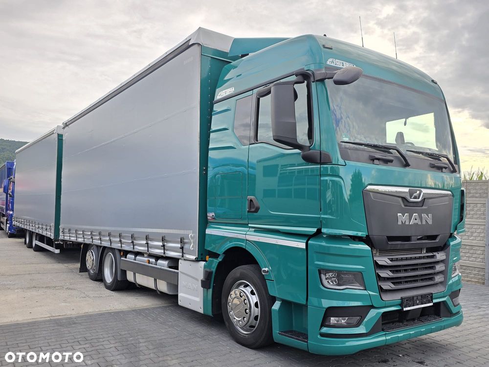 MAN MAN TGX 26.430 / E 6  / ZESTAW TANDEM 120 M3 / NOWY TACHOGRAF G2V2/ ŁAD. 28 375 KG / RETARDER /  38 PALET / SPROWADZONY - 19