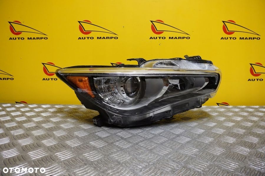INFINITI Q50 2014- REFLEKTOR LAMPA PRZEDNIA LED PRAWA USA - 2