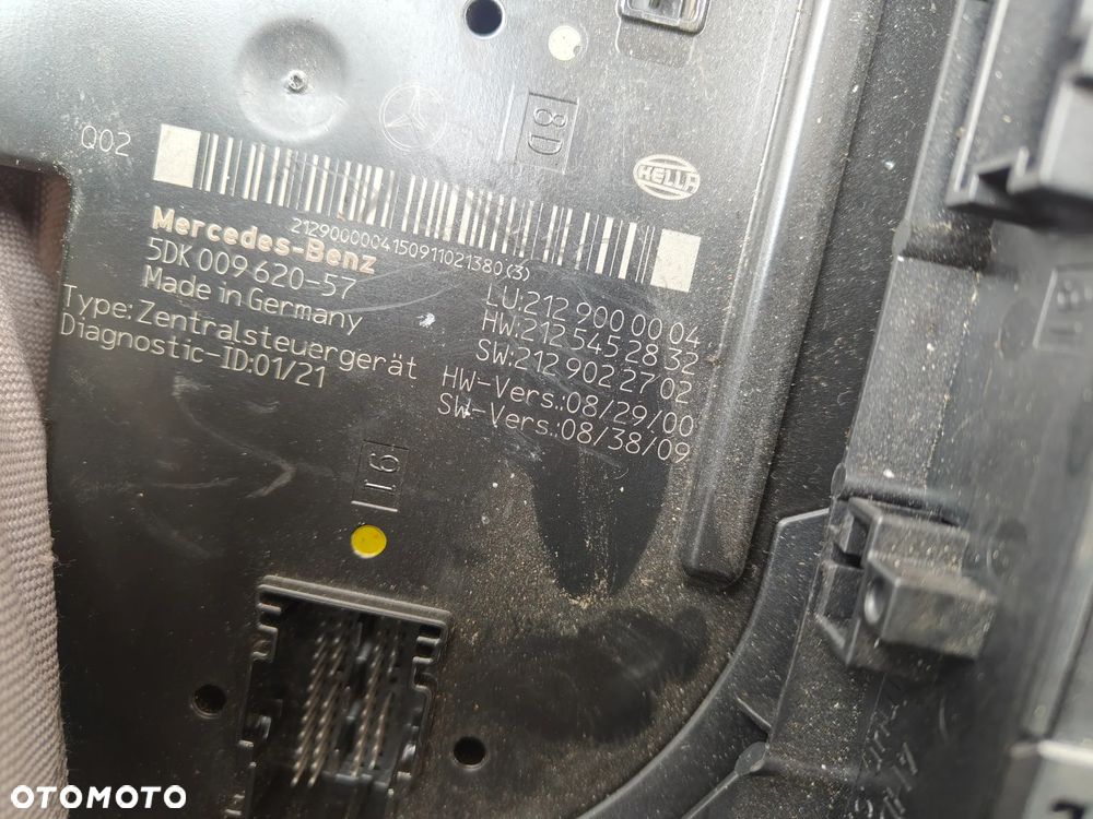MERCEDES W212 Moduł Sterownik Komfortu SAM A2129000004 - 7