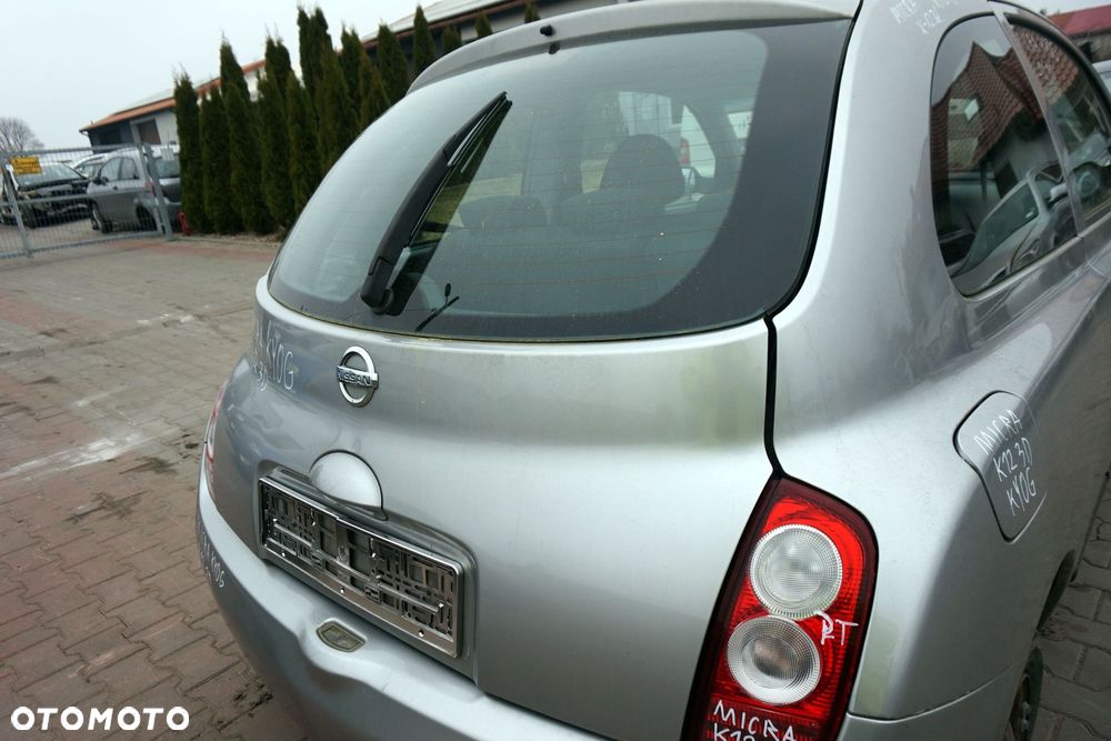 KLAPA BAGAŻNIKA TYLNA MICRA K12 3D HB KY0  SREBRNY NISSAN 2003-2007 - 3