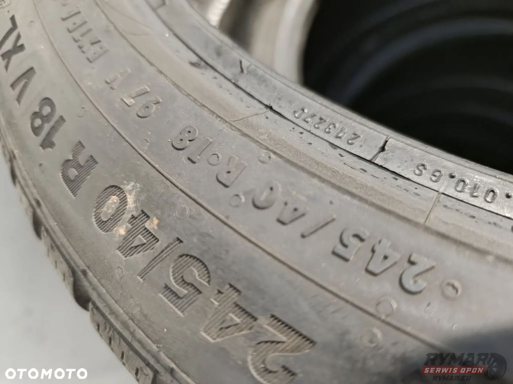 ŚLĄSK 4 X ZIMA 245/40R18 97V CONTINENTAL WINTERCONTACT TS850P KOMPLET - 9
