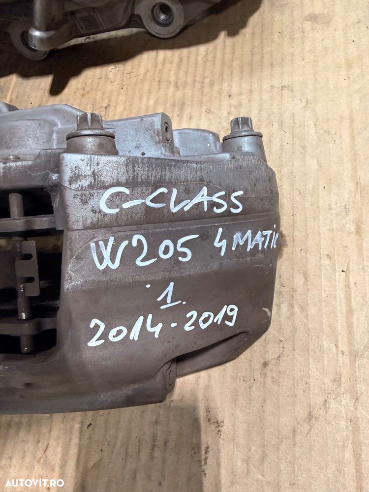 Etrier fata stanga sau dreapta MERCEDES C-class 4-matic W205 4x4 an 2014-2019 cu 4 pistonase - 6