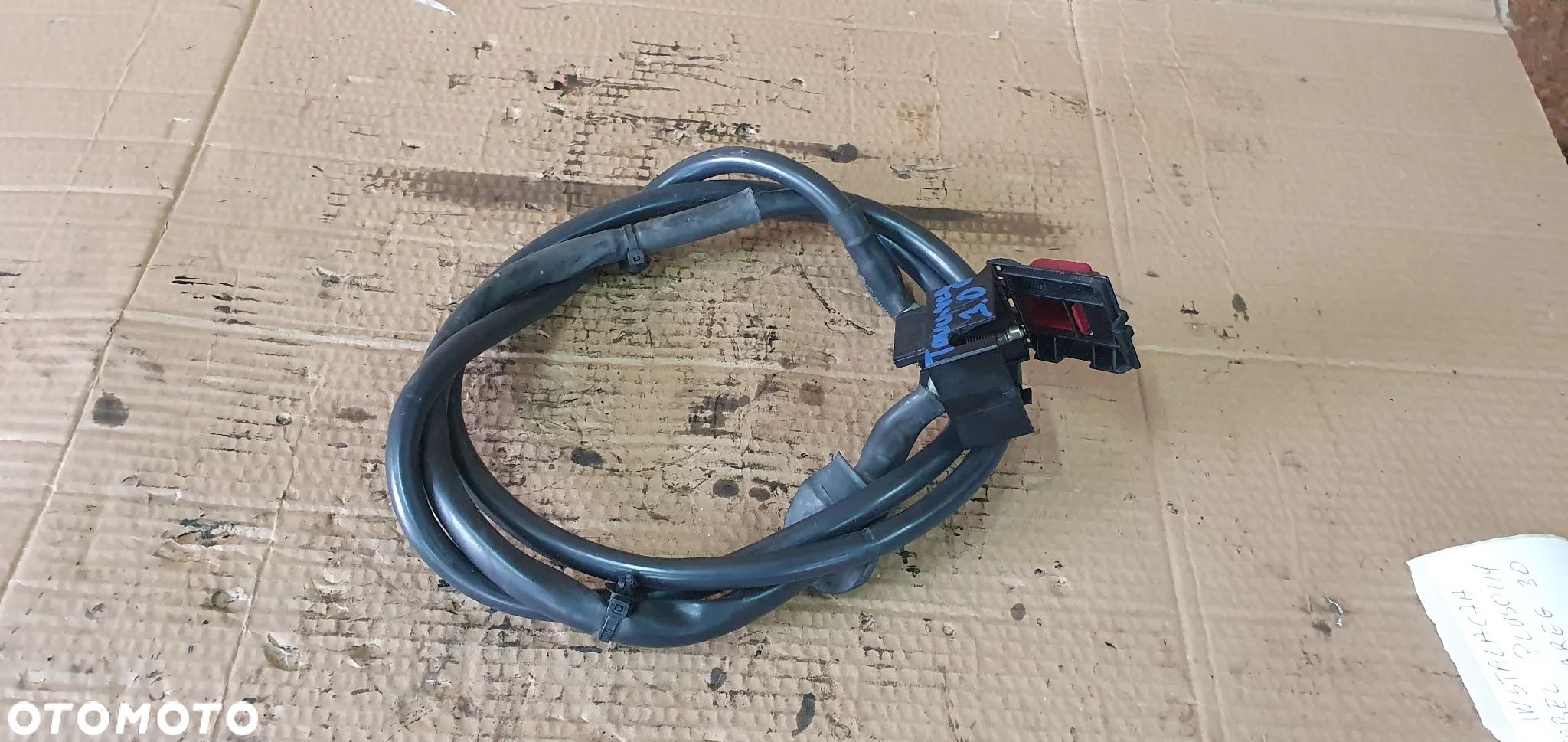 Klema plusowa kabel przewód VW Touareg 7L0937401B 7L6971227C - 1