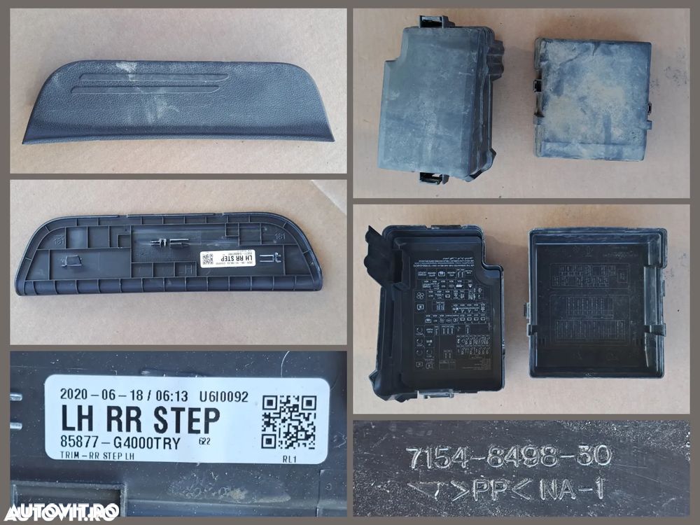 Hyundai i30 PD PDE gen 3 2018-2024 Torpedou Ornament trim interior volan oglinda consola Oglinda retrovizoare Senzor lumina faruri automate Opritor usa Capac baterie - 10