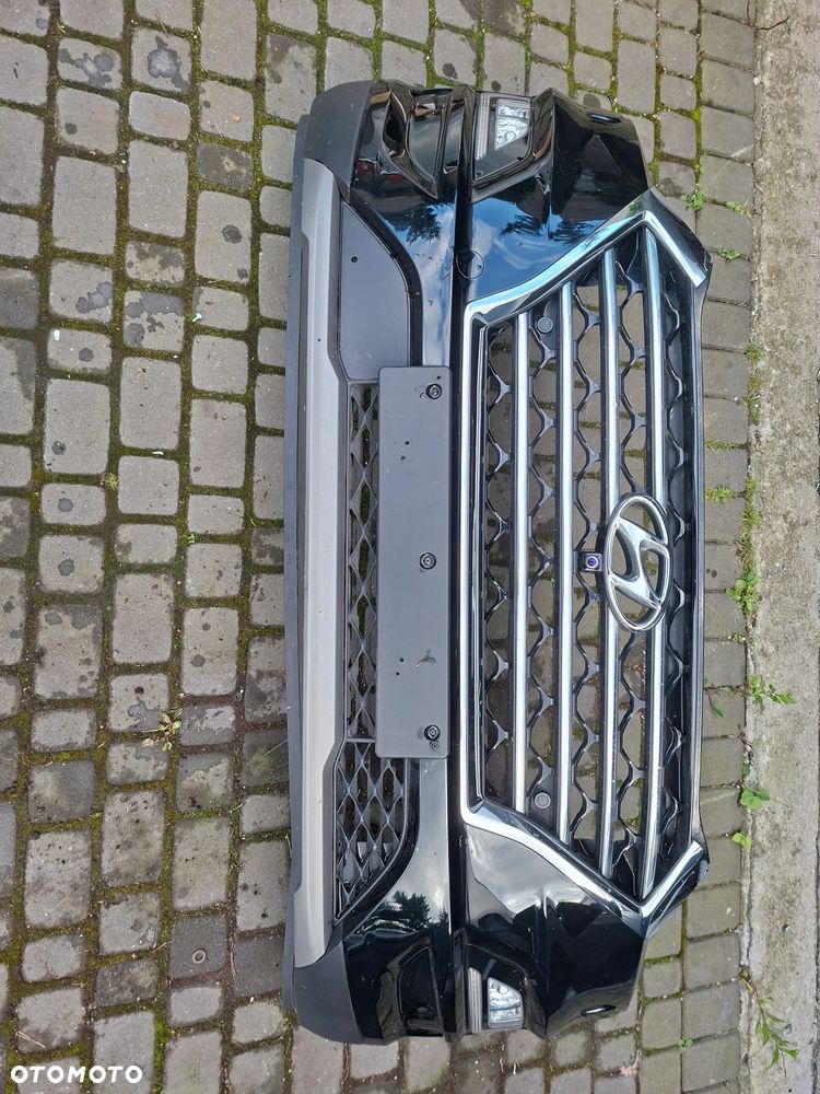 HYUNDAI TUCSON III 3 LIFT 18- ZDERZAK PRZÓD PRZEDNI Kompletny czarny biały siwy szary pae pyw x5r - 10