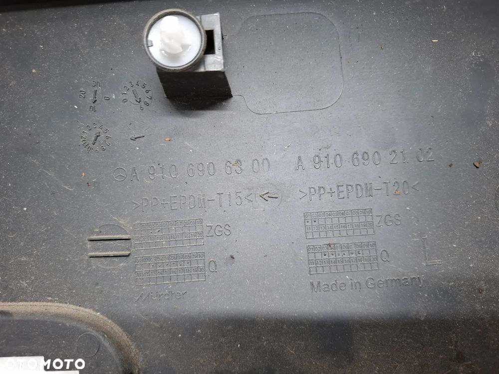 LISTWA BOCZNA SPRINTER W907 W910 LEWA TYLNA TYŁ a9106906300 - 4