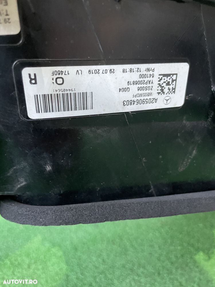 Mercedes C-class W205 Set stopuri stop stanga dreapta facelift Led - 7