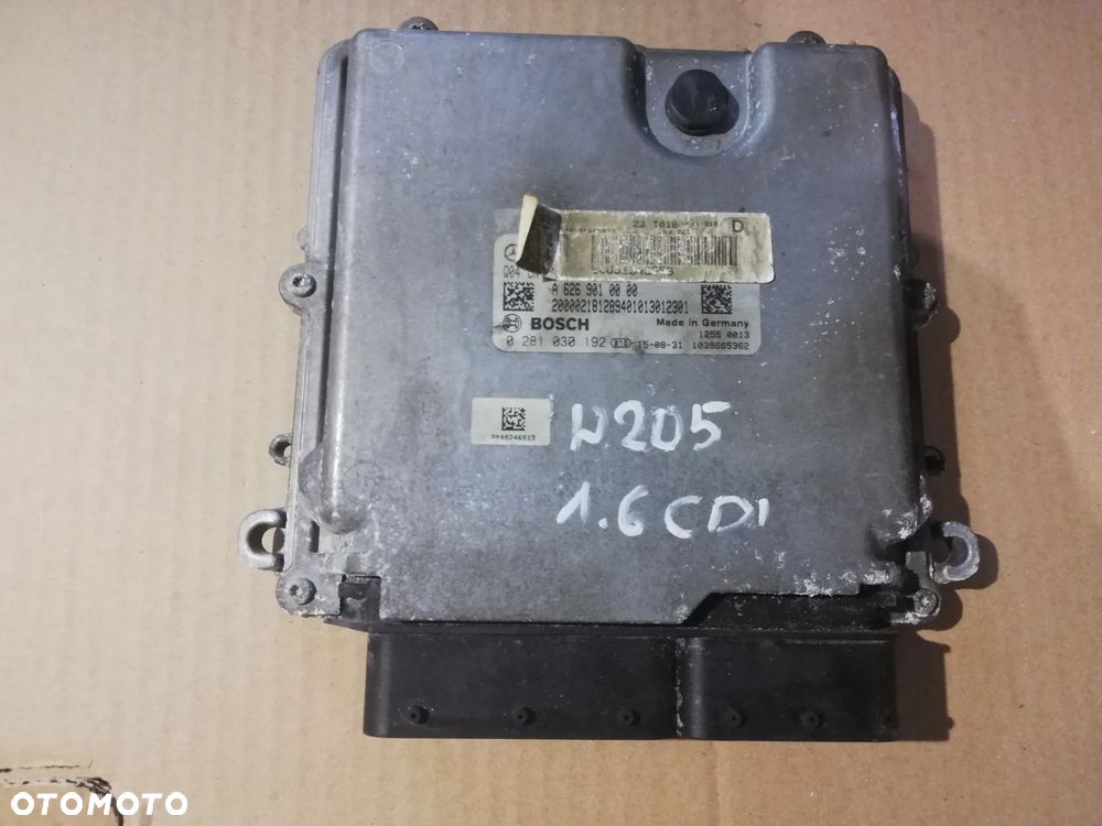 Sterwonik komputer silnika A6269000000 1.6 CDi MERCEDES - 1
