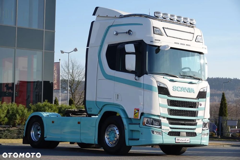 Scania R 450 / RETARDER / KLIMA POSTOJOWA / CAŁA NA PODUSZKACH / ALUSY / OPONY 100 % / SPROWADZONA / PO KONTRAKCIE SERWISOWYM - 3