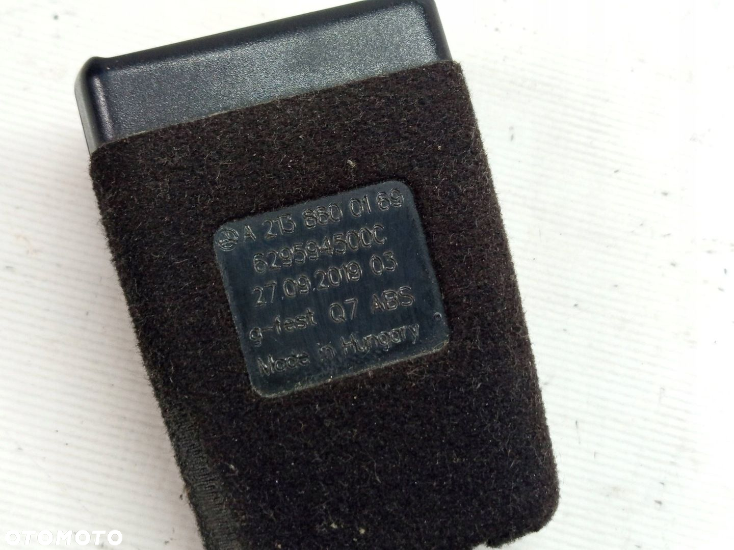 ZAPINKA PASA KLAMRA MERCEDES E W213 A2138600169 - 3