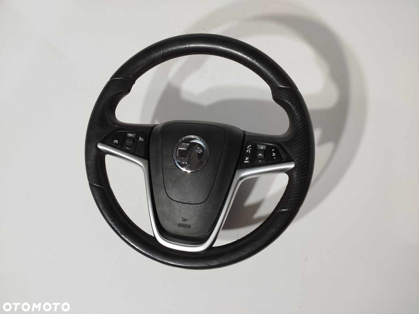 KIEROWNICA MULTIFUNKCYJNA SKÓRA AIRBAG OPEL INSIGNIA 08-13 - 1