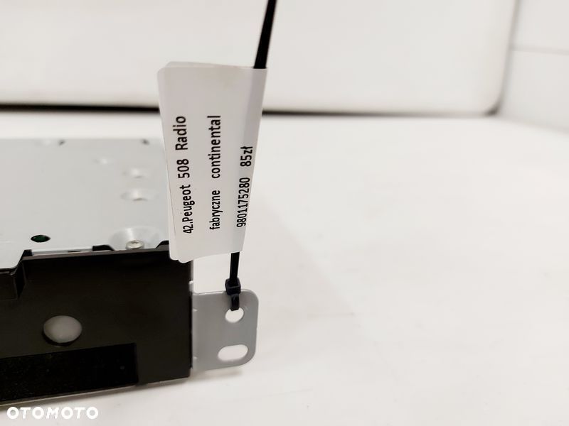 peugeot 508 i radio fabryczne oryginalne continent - 3