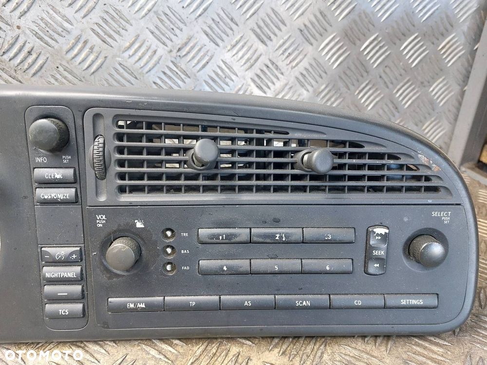 RAMKA LICZNIKA + RADIO ODTWARZACZ SAAB 9-3 II 12785417 12805507 - 2