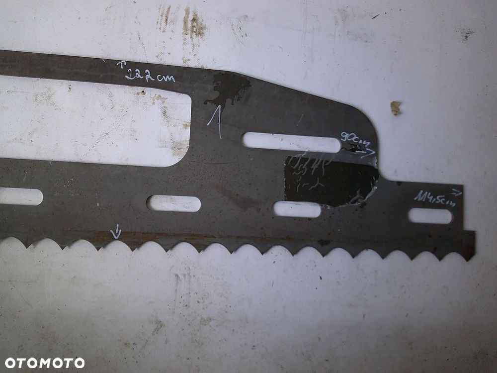 Nóż tnący tylny L1182 mm Trioliet  1180 nowy - 4