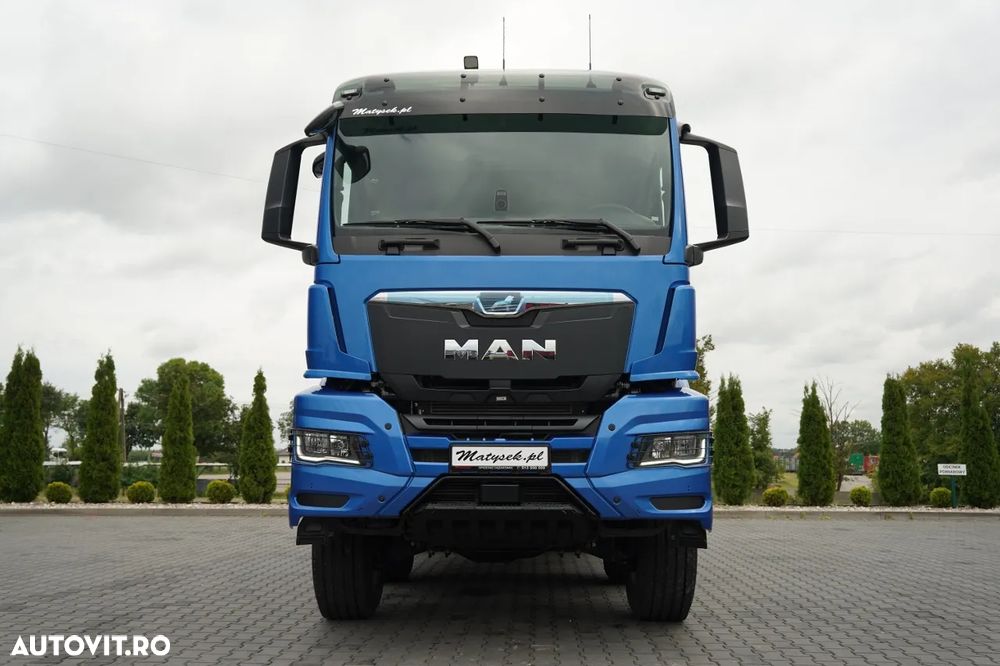 MAN TGS 41.480 / 8X8 / ​​​​BASCULĂ 3 LATE / BORDMATIC / KH KIPPER / AUTOMAT / NOU - 2026 / DISPONIBIL IMEDIAT / SCHIMBAȚI VECHIUL CU UNUL NOU - 19