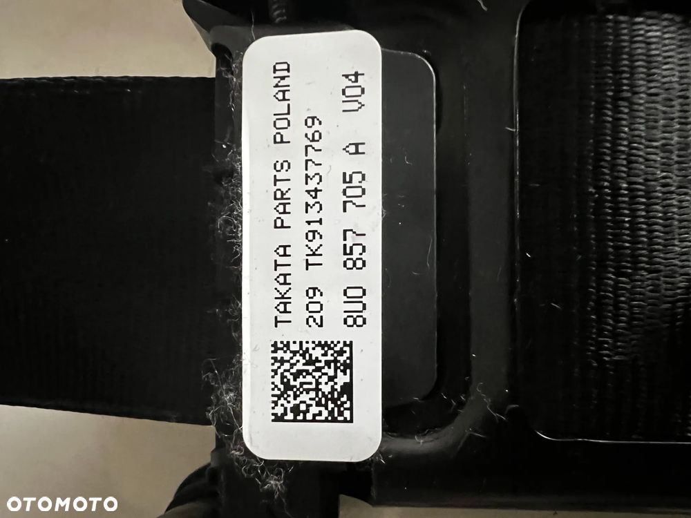 AUDI Q3 8U PAS PASY PRAWY LEWY PRZÓD 8U0857706A 8U0857705A - 2