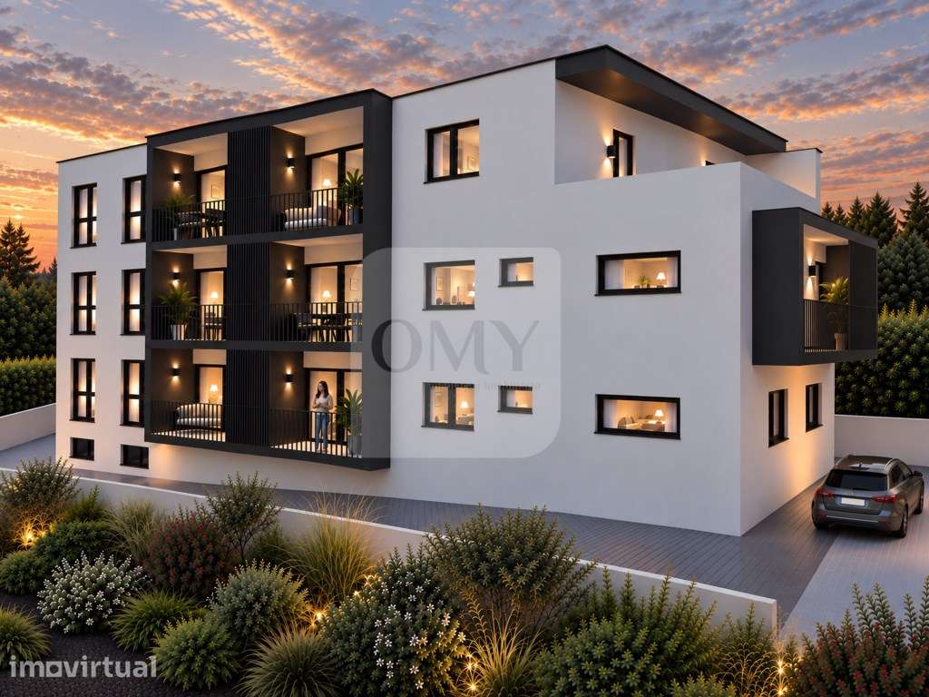 Apartamento T2 - Condomínio Privado Carreira Longa em Vila Real - Grande imagem: 3/8