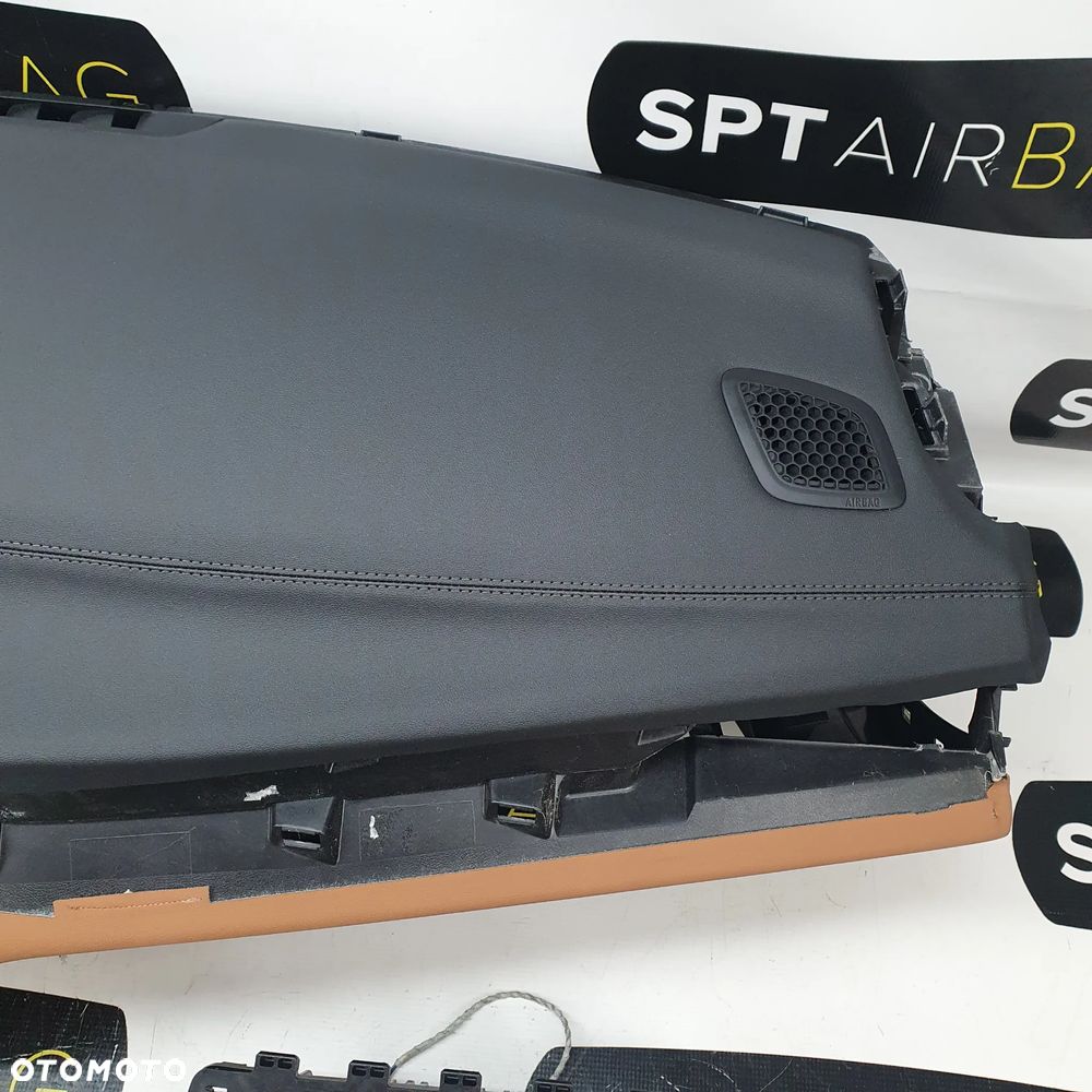 G11 G12 SERIA 7 KOKPIT DESKA KONSOLA PULPIT PODUSZKA AIRBAG AIR BAG PASY KIT SET - 4