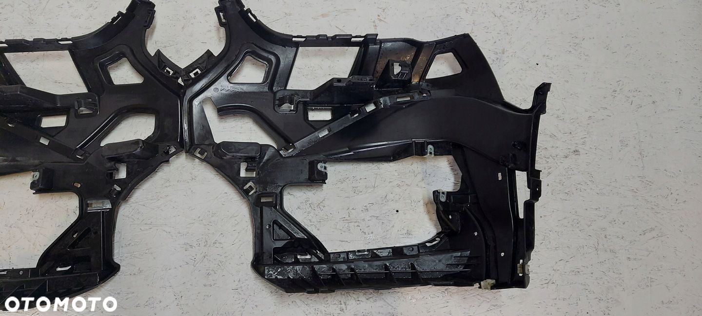 BMW X1 F48 LCI LIFT ZDERZAK PRZEDNI GRILL ATRAPA KRATKA STELAŻE - 13