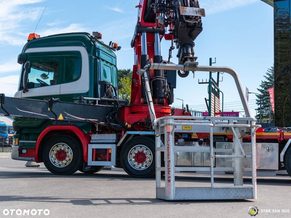 Scania R490 8x2 EFFER 955 Fly Jib Wciągarka Kosz HDS Żuraw - 29