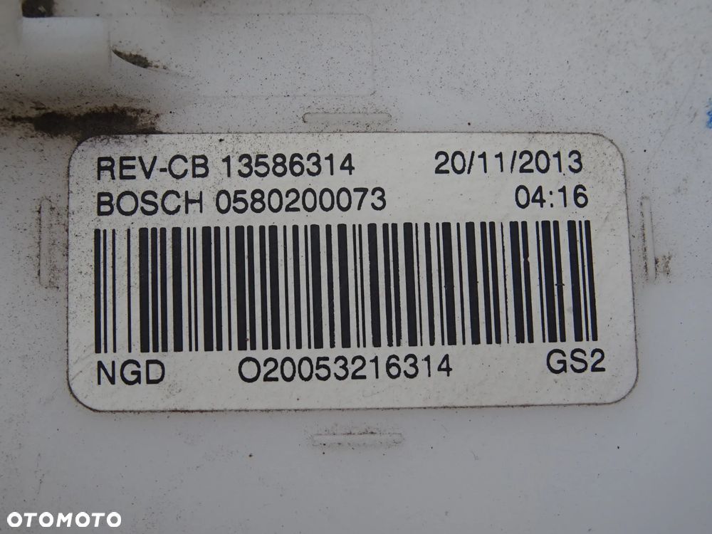 OPEL ZAFIRA C ASTRA J POMPA PALIWA POMPKA PALIWOWA 1,8 1,6 1,4T BENZYNA KOSZ PŁYWAK - 6