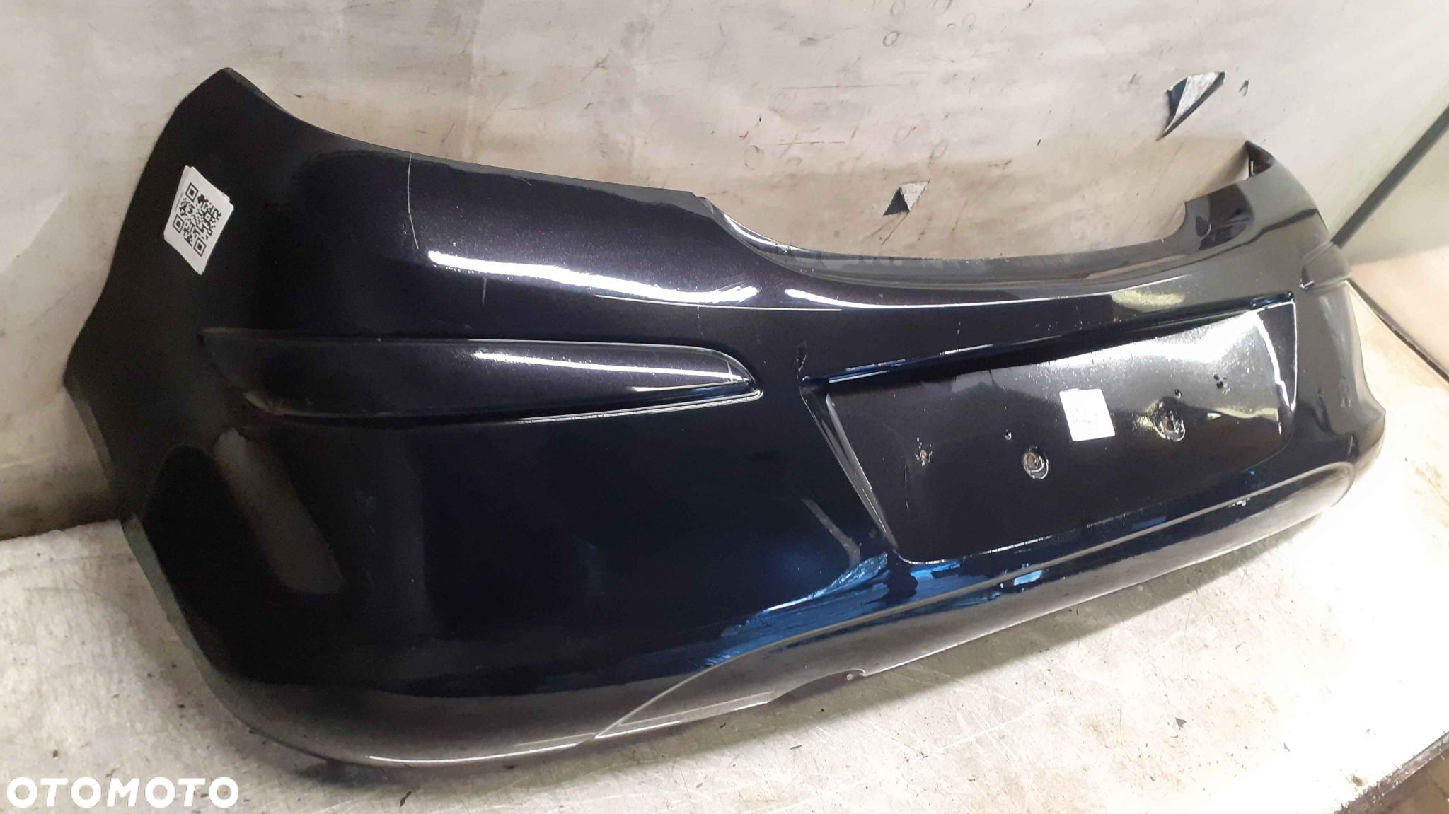 ^ ZDERZAK TYŁ TYLNY OPEL CORSA D Z20R CZARNY - 4